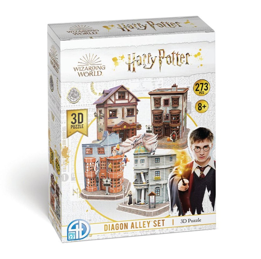 N-Z University Games | Harry Potter 3D Paper Models: Diagon Alley Set 273Pc