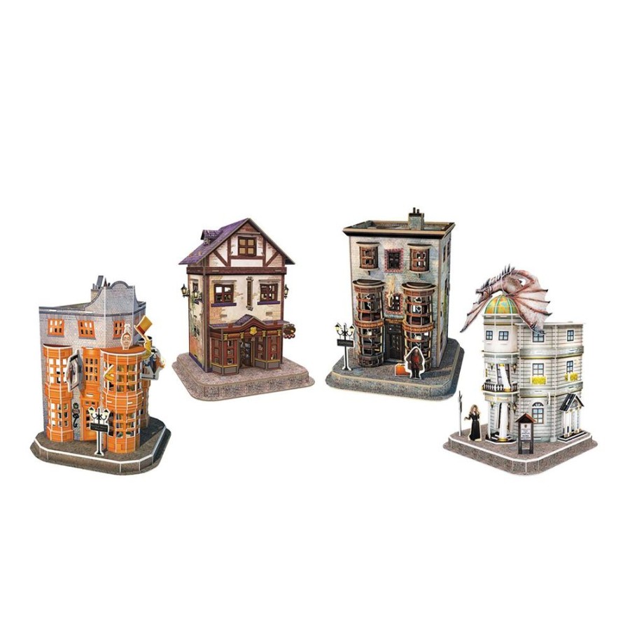 N-Z University Games | Harry Potter 3D Paper Models: Diagon Alley Set 273Pc