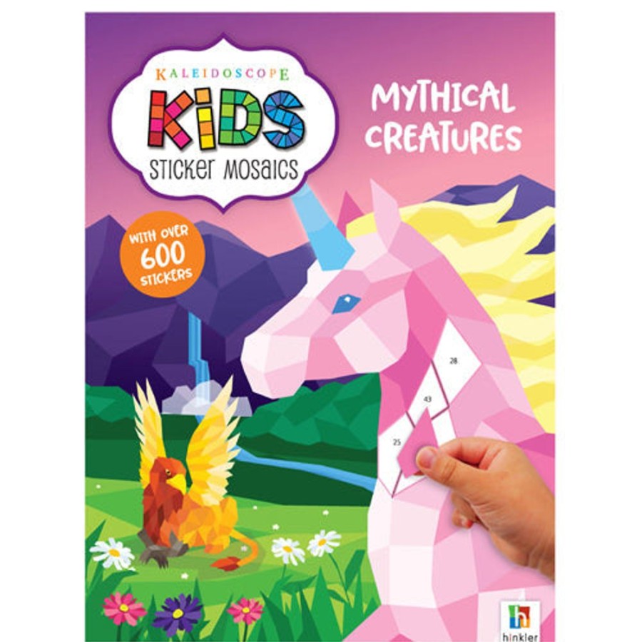 A-C Kaleidoscope | Kaleidoscope Kids Sticker Mosaics: Mythical Creatures