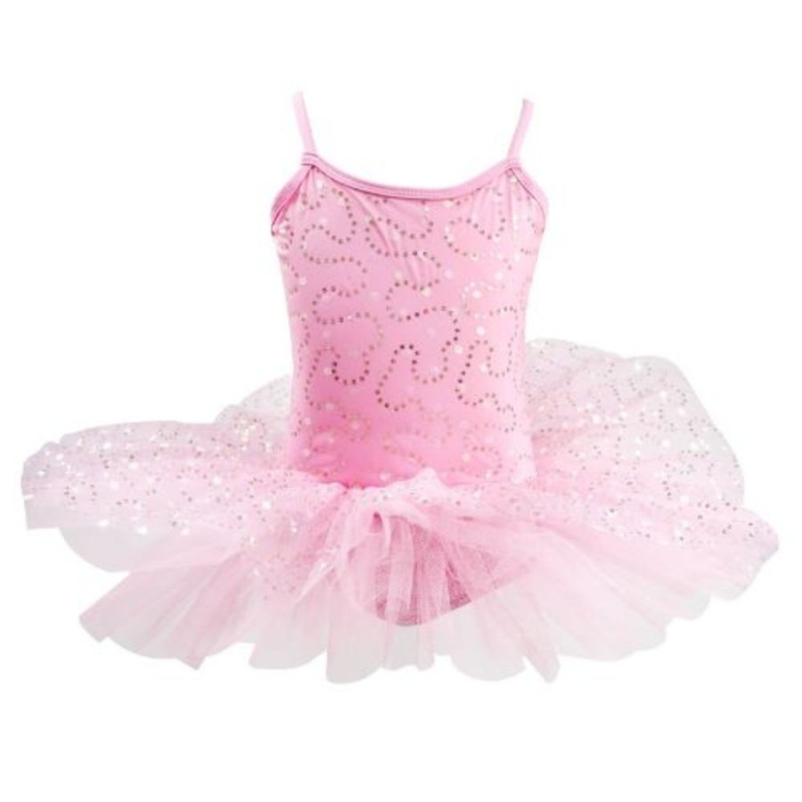 A-C Pink Poppy | Pink Poppy Ballet Sequin Pink Tutu Size 3-4