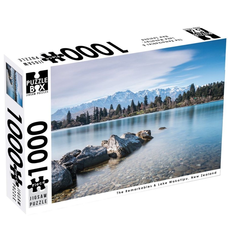 N-Z Puzzle Box | Premium Cut 1000Pc Puzzle: Remarkables & Lake Wakatipu