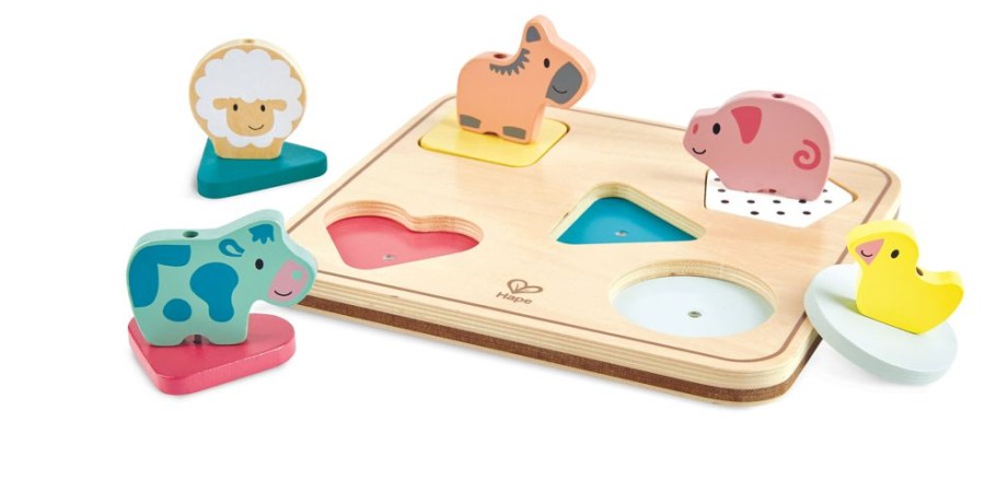 D-M Hape | Hape Animal Noise Puzzle