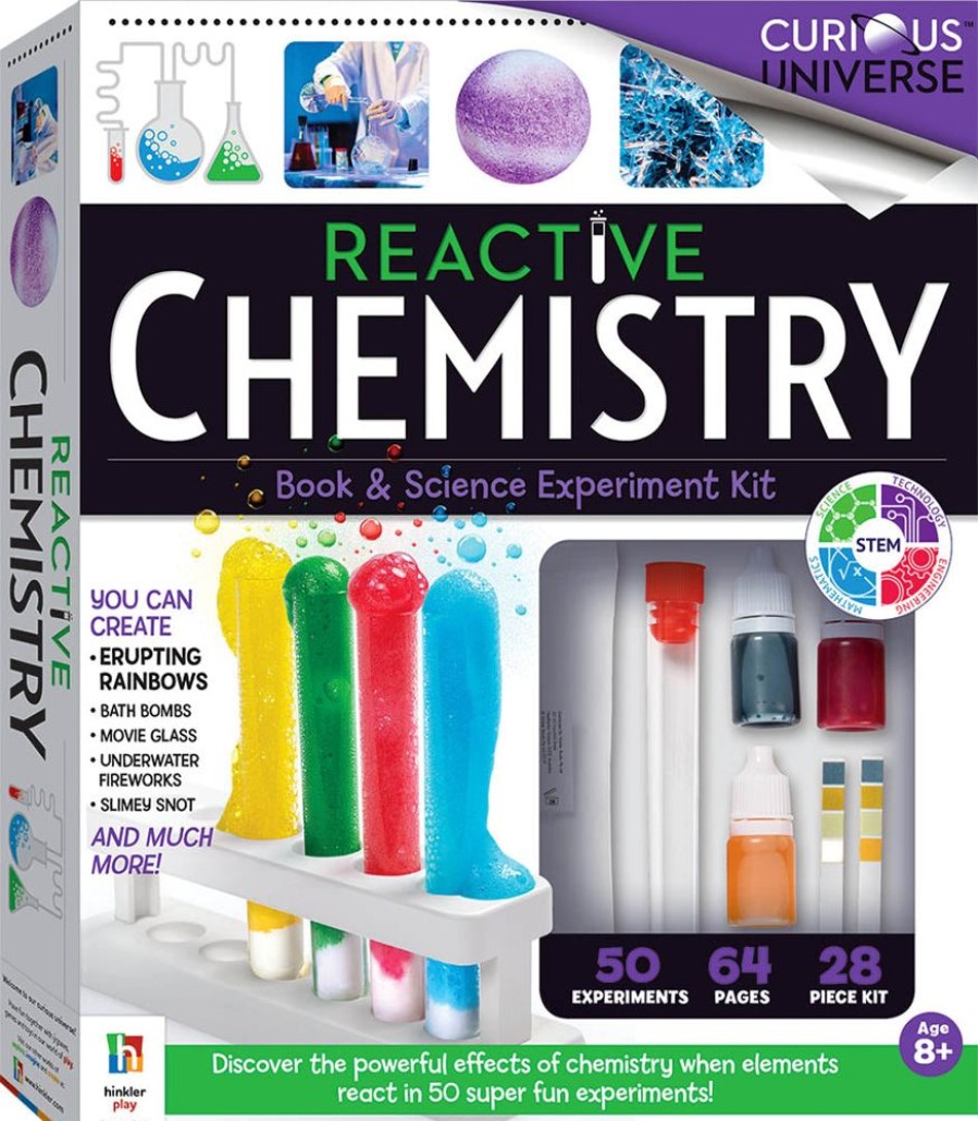 N-Z Curious Universe | Curious Universe Science Kit: Reactive Chemistry