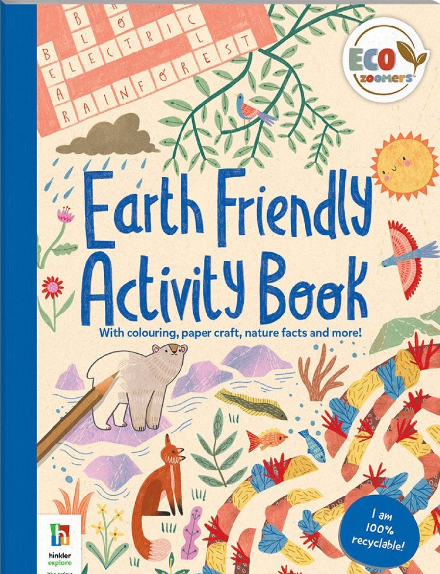 A-C Hinkler Books | Eco Zoomers Earth Friendly Activity Book