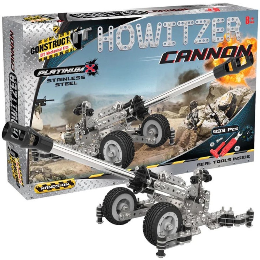 A-C Construct IT | Construct It Stainless Steel Howitzer Cannon 493P