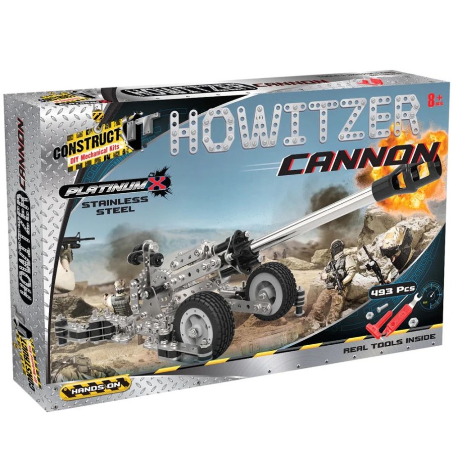 A-C Construct IT | Construct It Stainless Steel Howitzer Cannon 493P