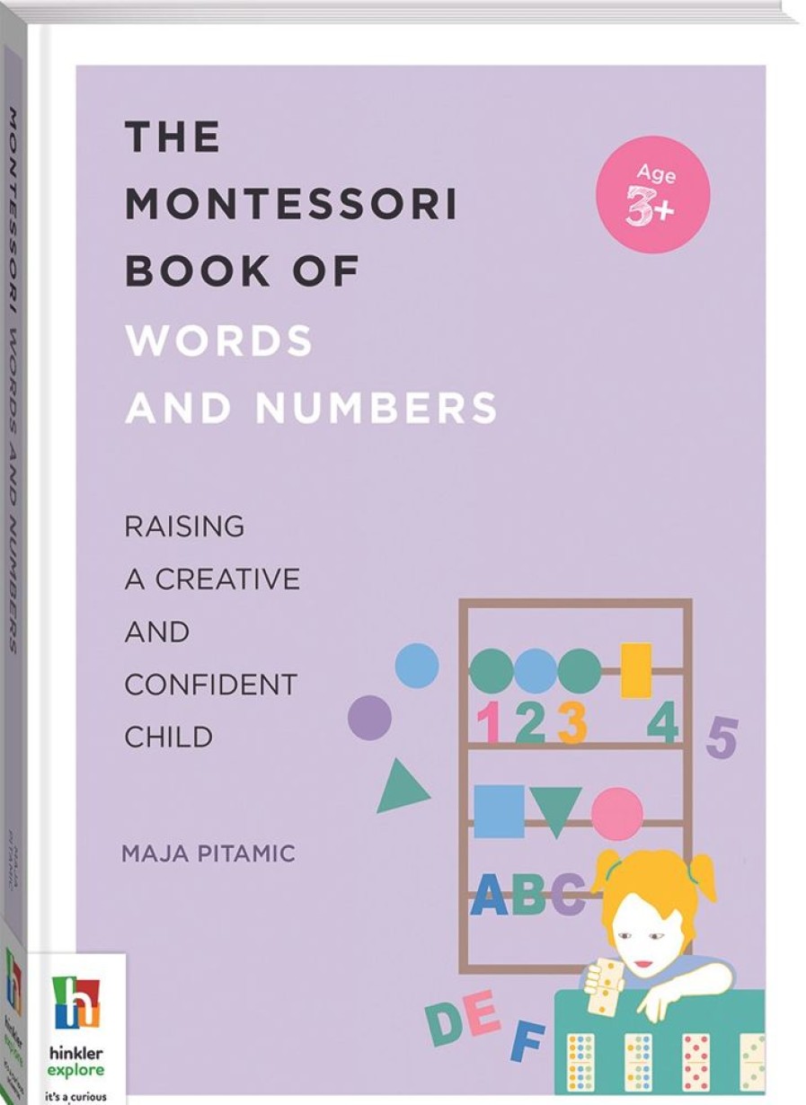 D-M Hinkler Books | The Montessori Book Of Words And Numbers