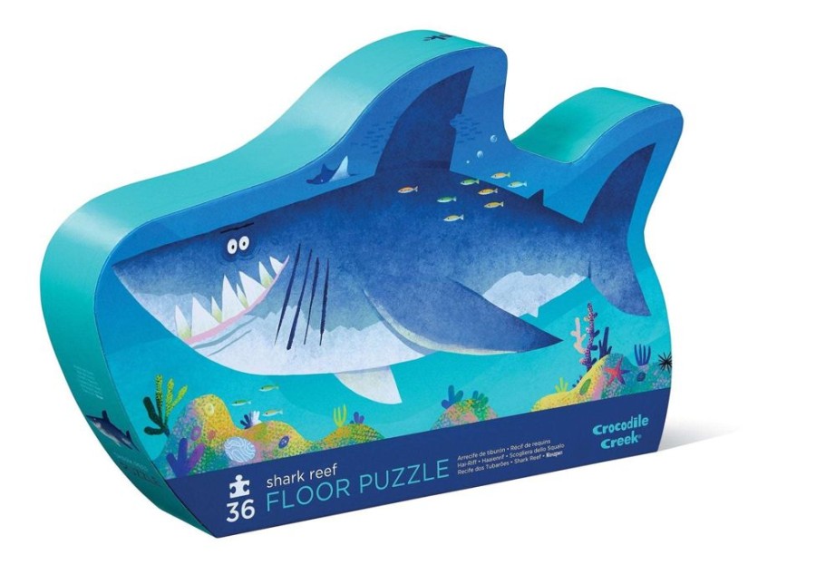 N-Z Crocodile Creek | Crocodile Creek 36Pc Floor Puzzle Shark Reef