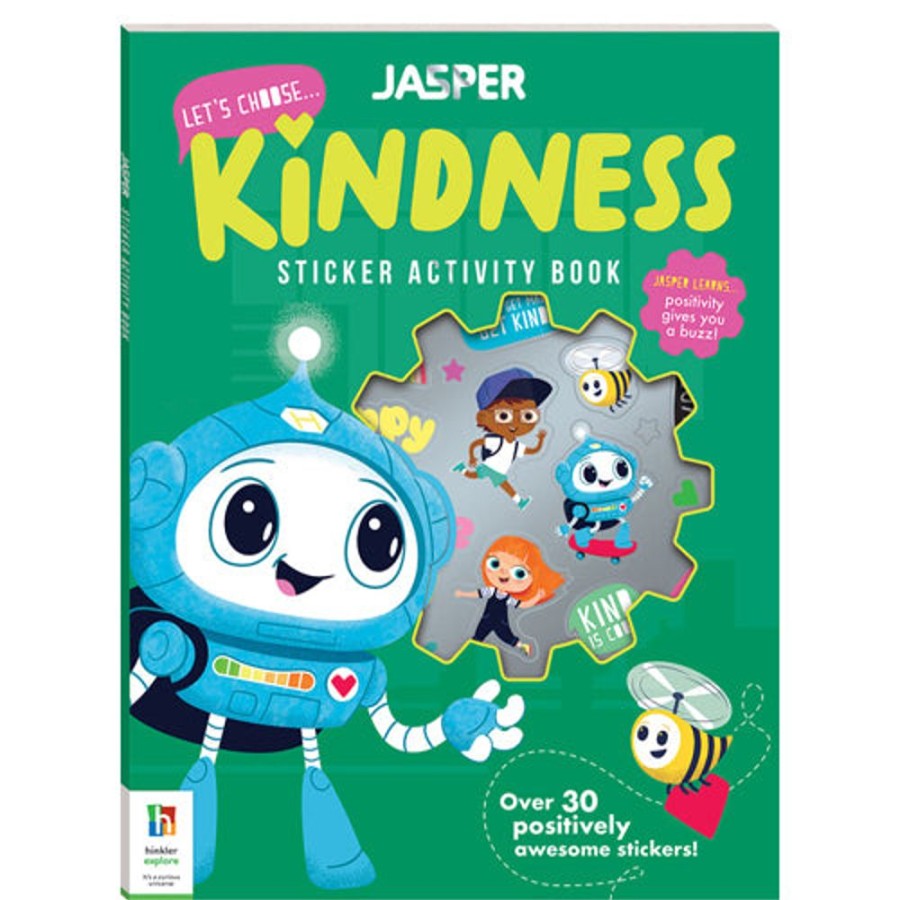 A-C Hinkler Books | Jasper: Lets Choose ... Kindness Sticker Activity Book