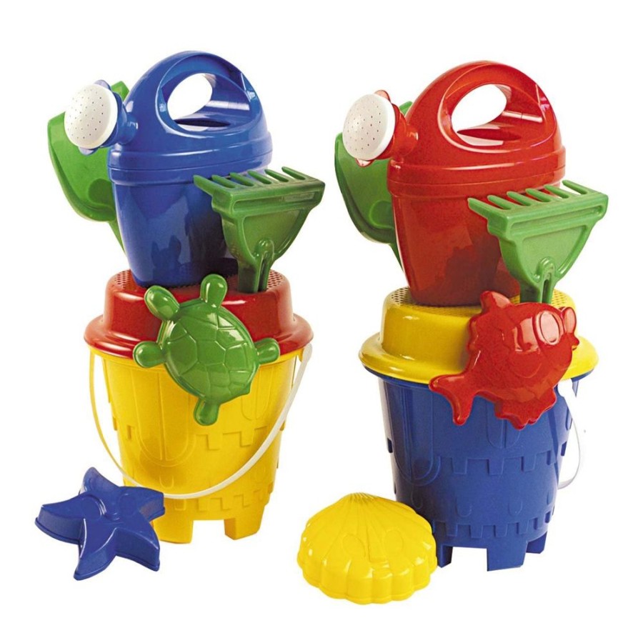 N-Z Androni Sand & Water Play | Summertime Castle Bucket Set Asst Colours Bc