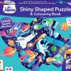 N-Z Junior Jigsaw | Shiny Shaped Cosmic Mission With Book