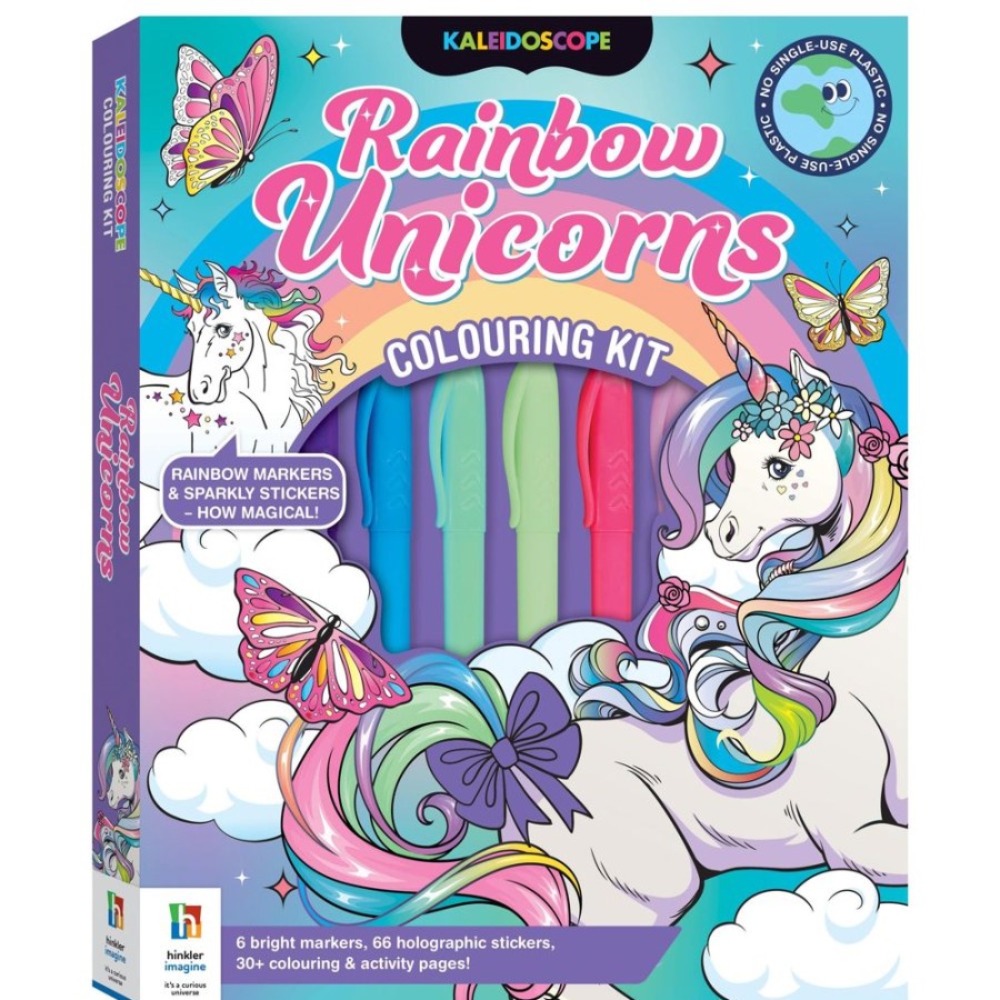 A-C Kaleidoscope | Kaleidoscope Colouring Kit Rainbow Unicorns