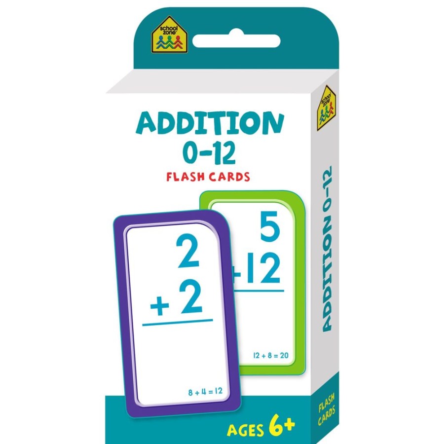 D-M School Zone | School Zone Flash Cards Addition 0 12