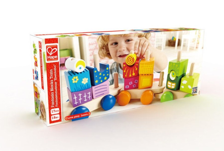 D-M Hape | Hape Fantasia Blocks Train