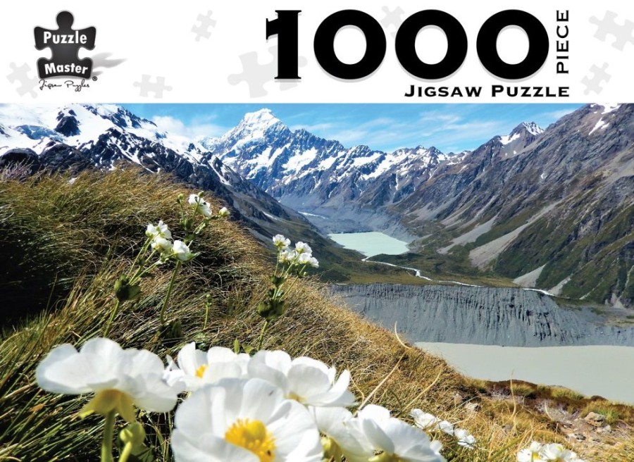 N-Z Puzzle Box | Premium Cut 1000Pc Puzzle: Mt Cook Wildflowers