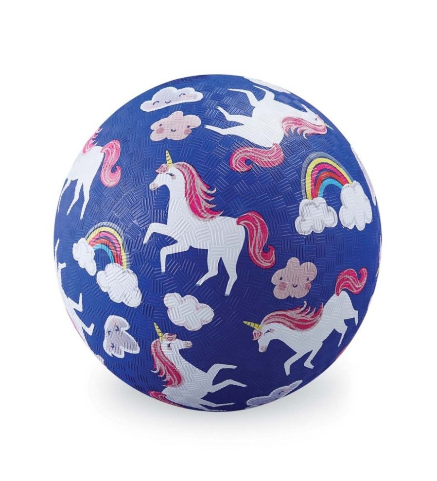 N-Z Crocodile Creek | Crocodile Creek 5" Playground Ball - Playball Unicorns