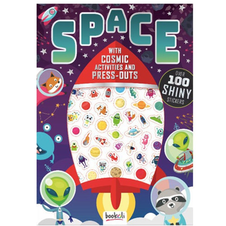 A-C Hinkler Books | Metallic Puffy Stickers Space