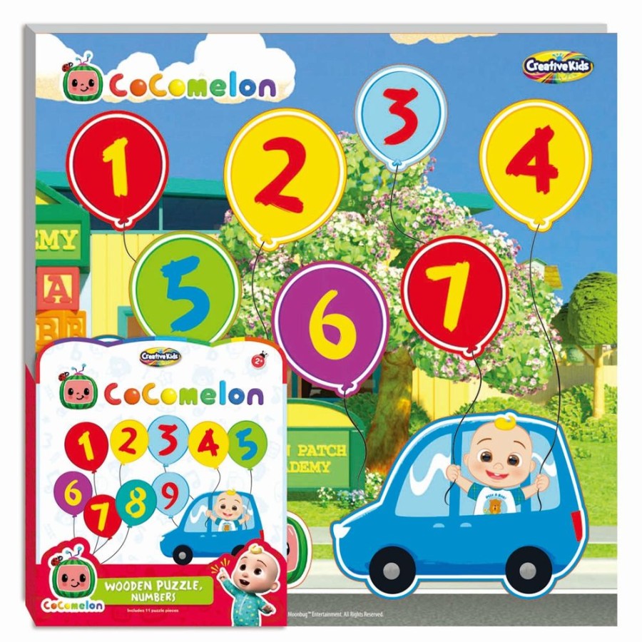 N-Z The Toy Wagon | Cocomelon Chunky Puzzles - Numbers