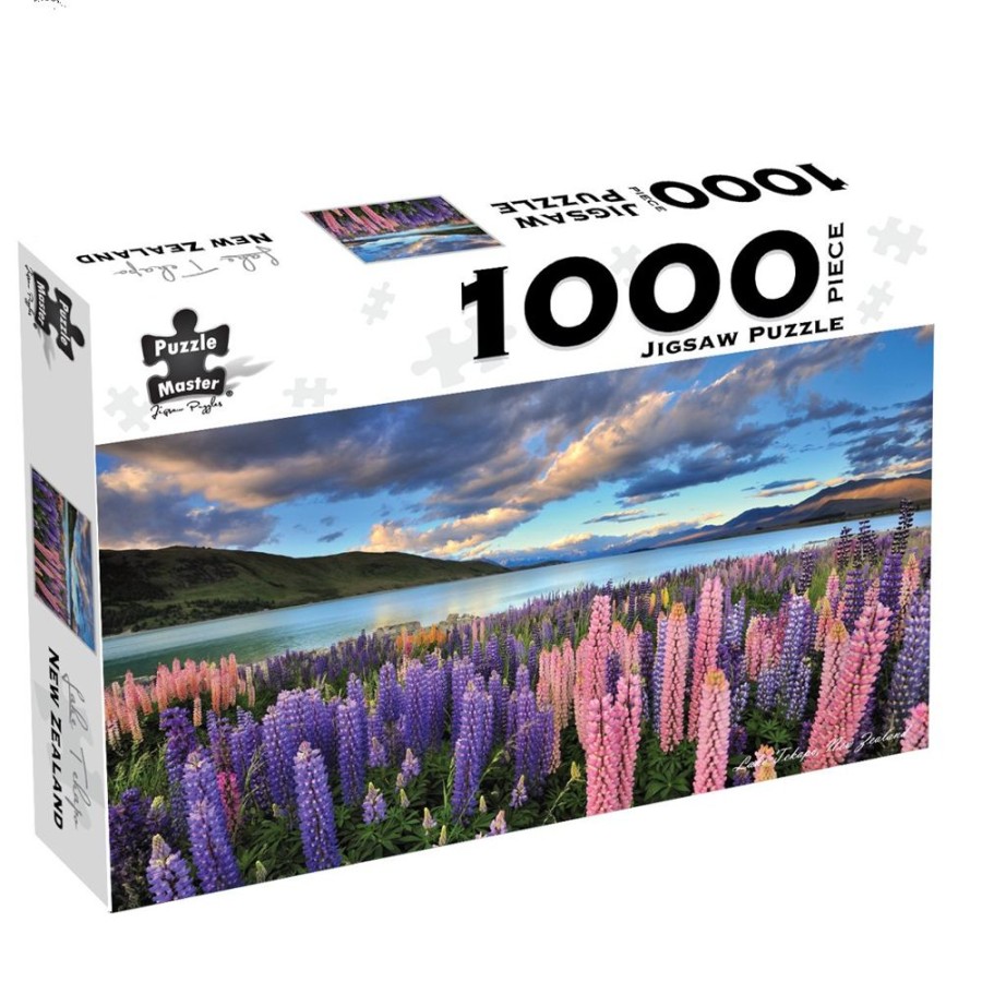 N-Z Puzzle Box | Premium Cut 1000Pc Puzzle: Lake Tekapo