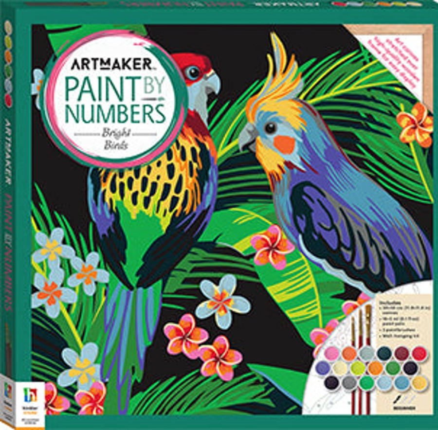 A-C Art Maker | Art Maker Paint By Numbers Beautiful Birds