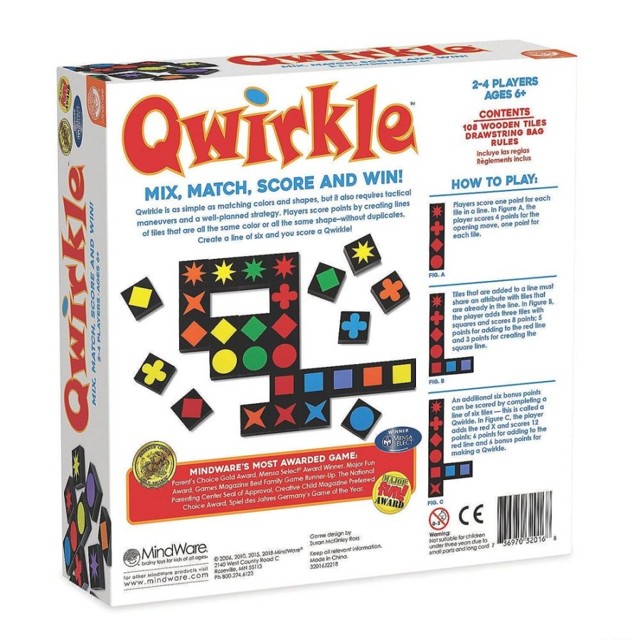 D-M Mindware | Mindware Games - Qwirkle