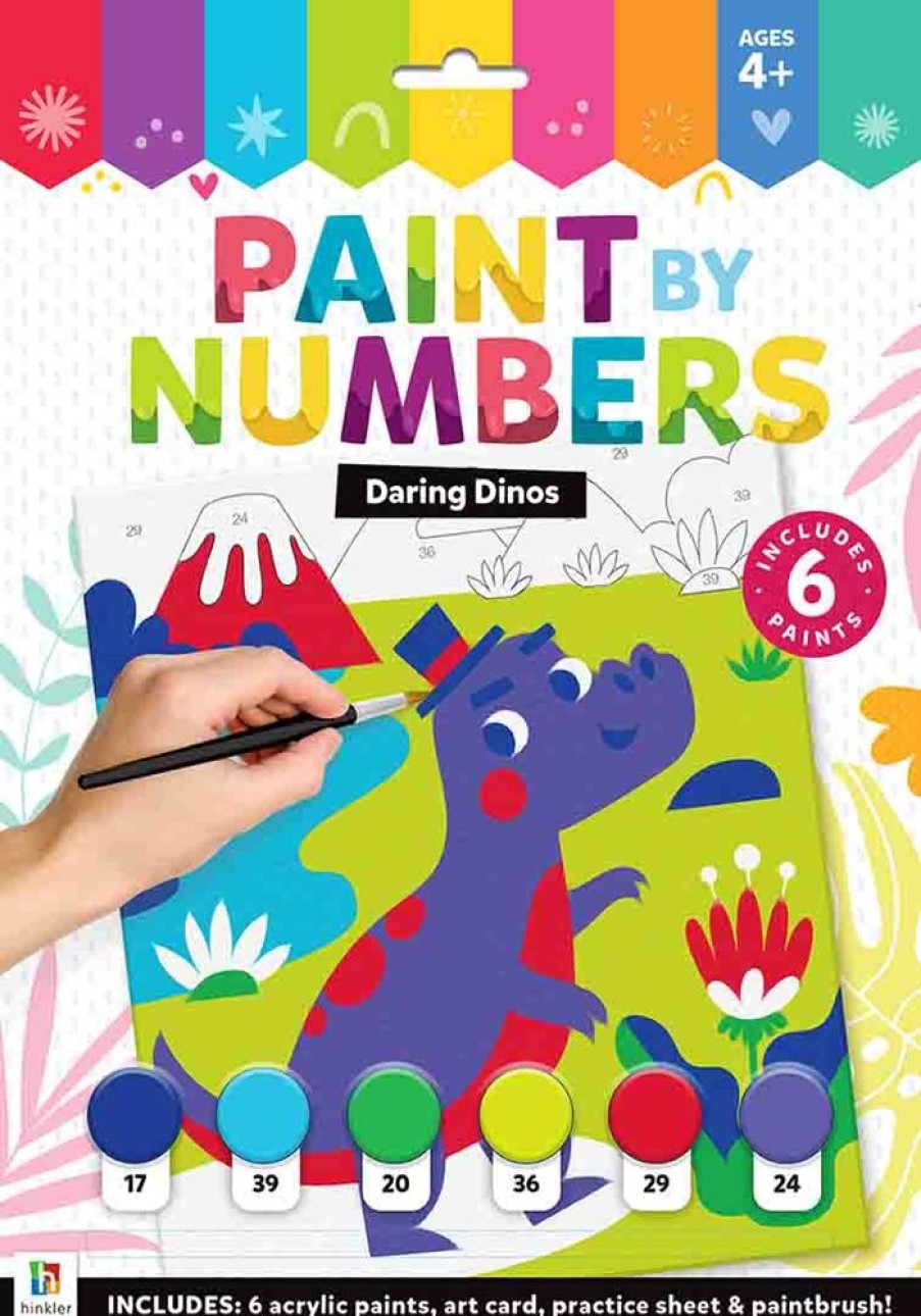 A-C Hinkler Books | Paint By Numbers: Daring Dino