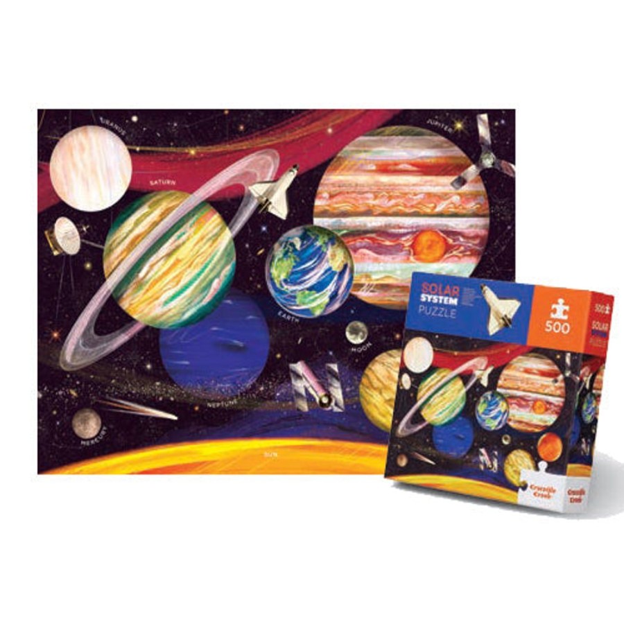 N-Z Crocodile Creek | Crocodile Creek 500Pc Puzzle Solar System