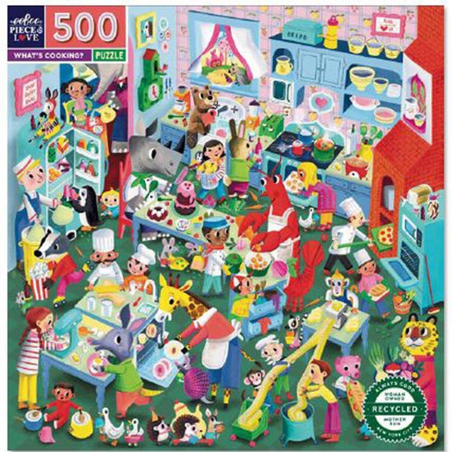 N-Z eeBoo | Eeboo 500Pc Puzzle Whats Cooking? Sq