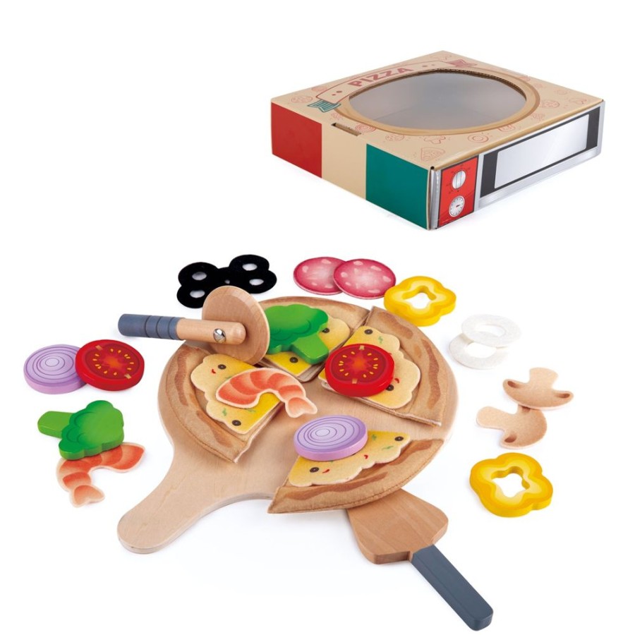 N-Z Hape | Hape Perfect Pizza Playset