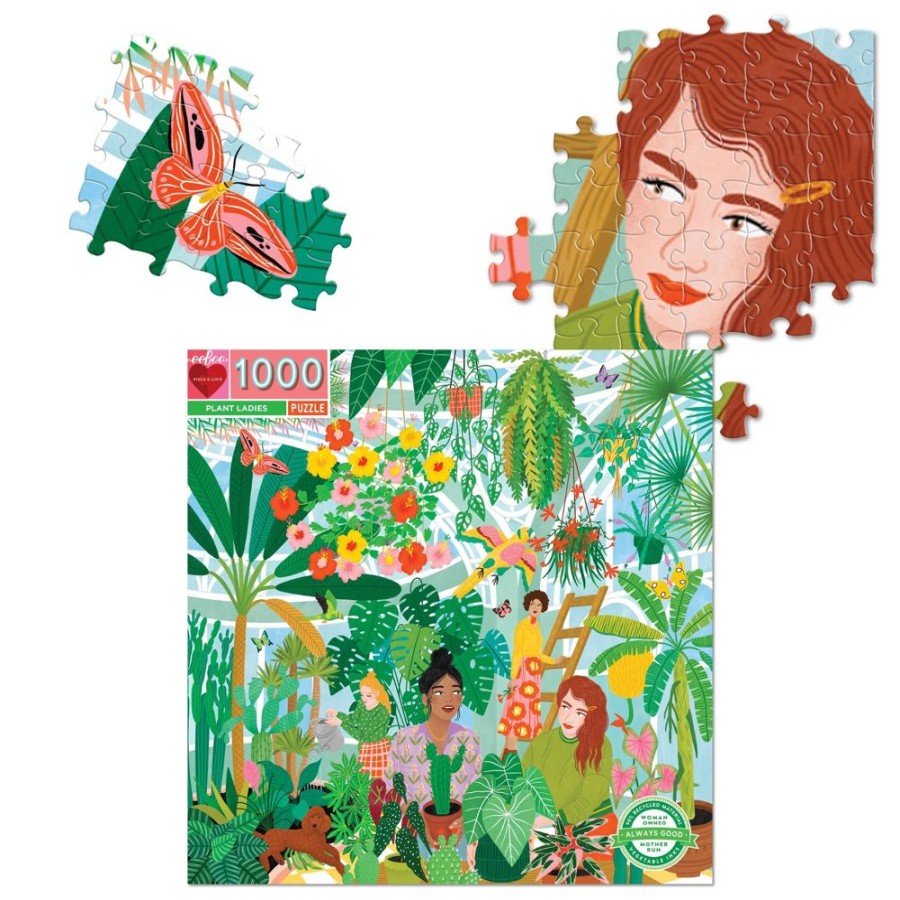 N-Z eeBoo | Eeboo 1000Pc Puzzle Plant Ladies