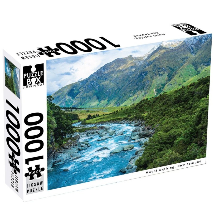 N-Z Puzzle Box | Premium Cut 1000Pc Puzzle: Mt Aspiring