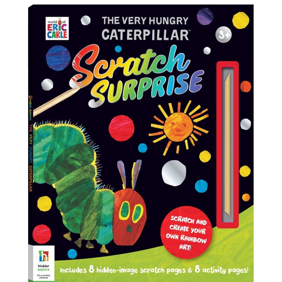 A-C Hinkler Arts and Crafts | Scratch Surprise The Very Hungry Caterpillar