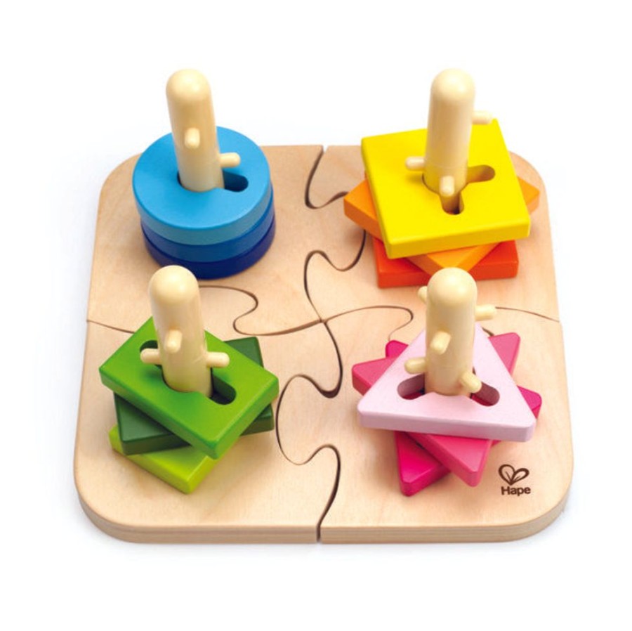 D-M Hape | Hape Creative Peg Puzzle