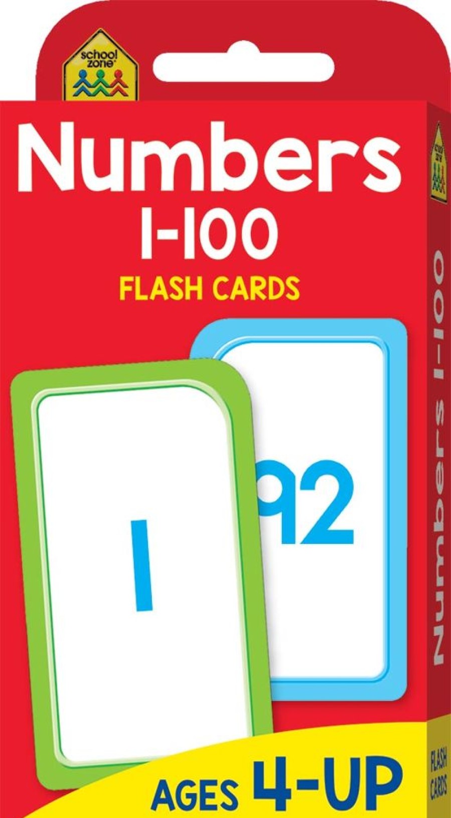 N-Z School Zone | School Zone Flash Cards - Numbers 1-100