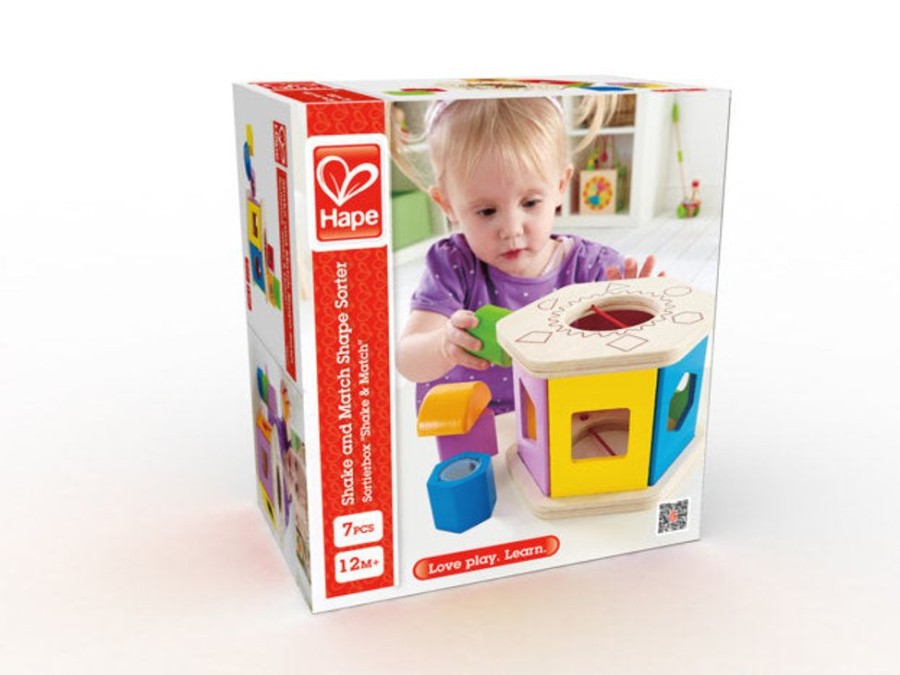 D-M Hape | Hape Shake And Match Shape Sorter