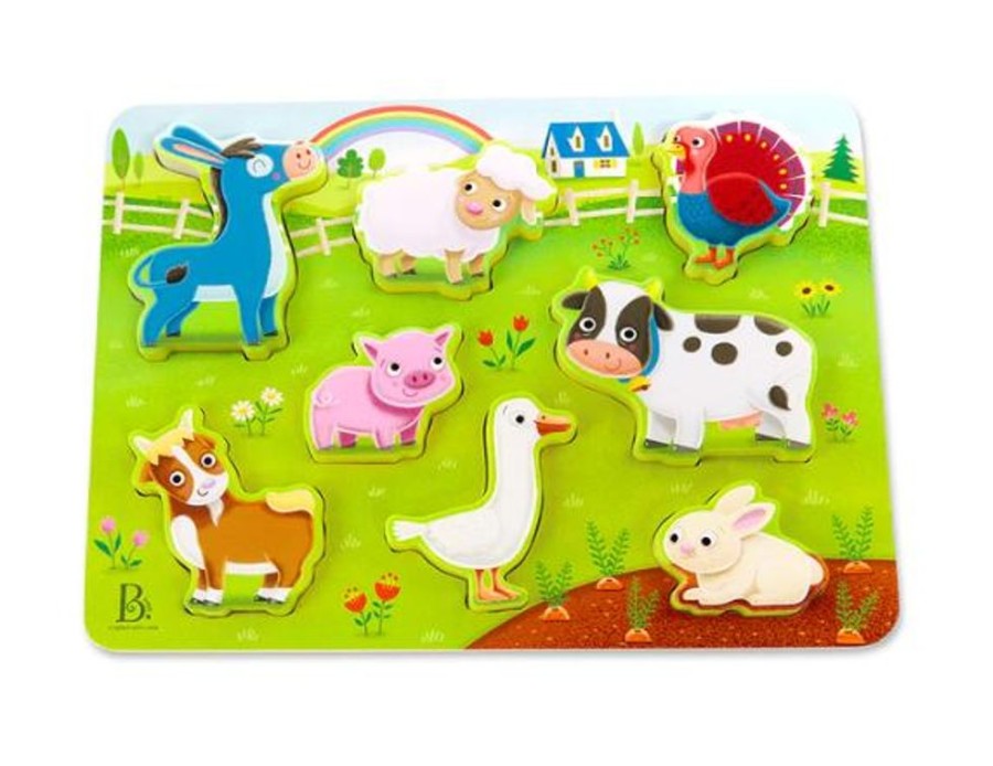 N-Z B. | B. Chunky Puzzle Farm Animal