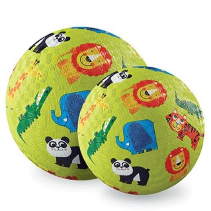 N-Z Crocodile Creek | Crocodile Creek 5" Playground Ball Jungle Animals