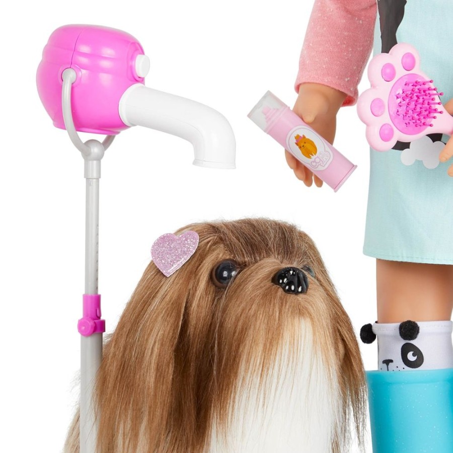 D-M Our Generation | Our Generation Accessory - 6" Hair Play Lhasa Dog