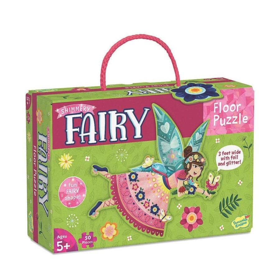 N-Z Peaceable Kingdom | Peaceable Kingdom Floor Puzzle Fairy