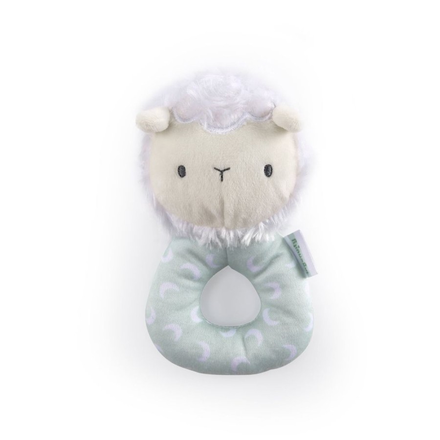 D-M Ingenuity | Ingenuity Plush Ring Rattle Sheep - Sheppy