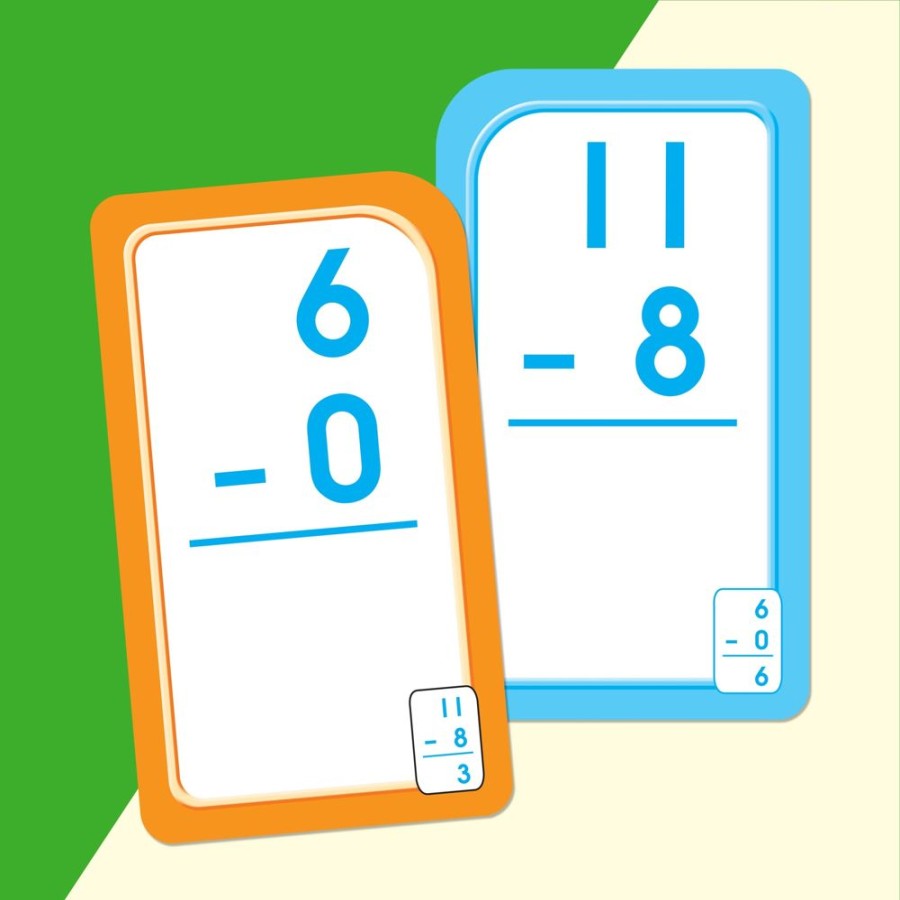 D-M School Zone | School Zone Flash Cards Subtraction 0-12