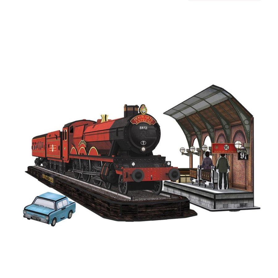 N-Z University Games | Harry Potter 3D Paper Models: Hogwarts Express Set 180Pc