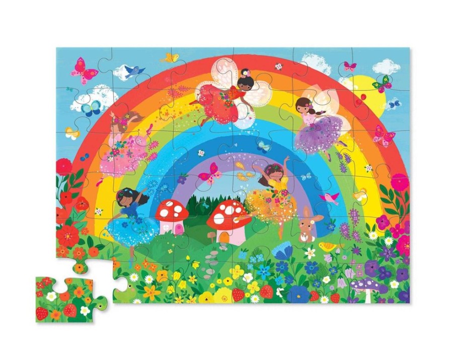 N-Z Crocodile Creek | Crocodile Creek 36Pc Floor Puzzle Rainbow