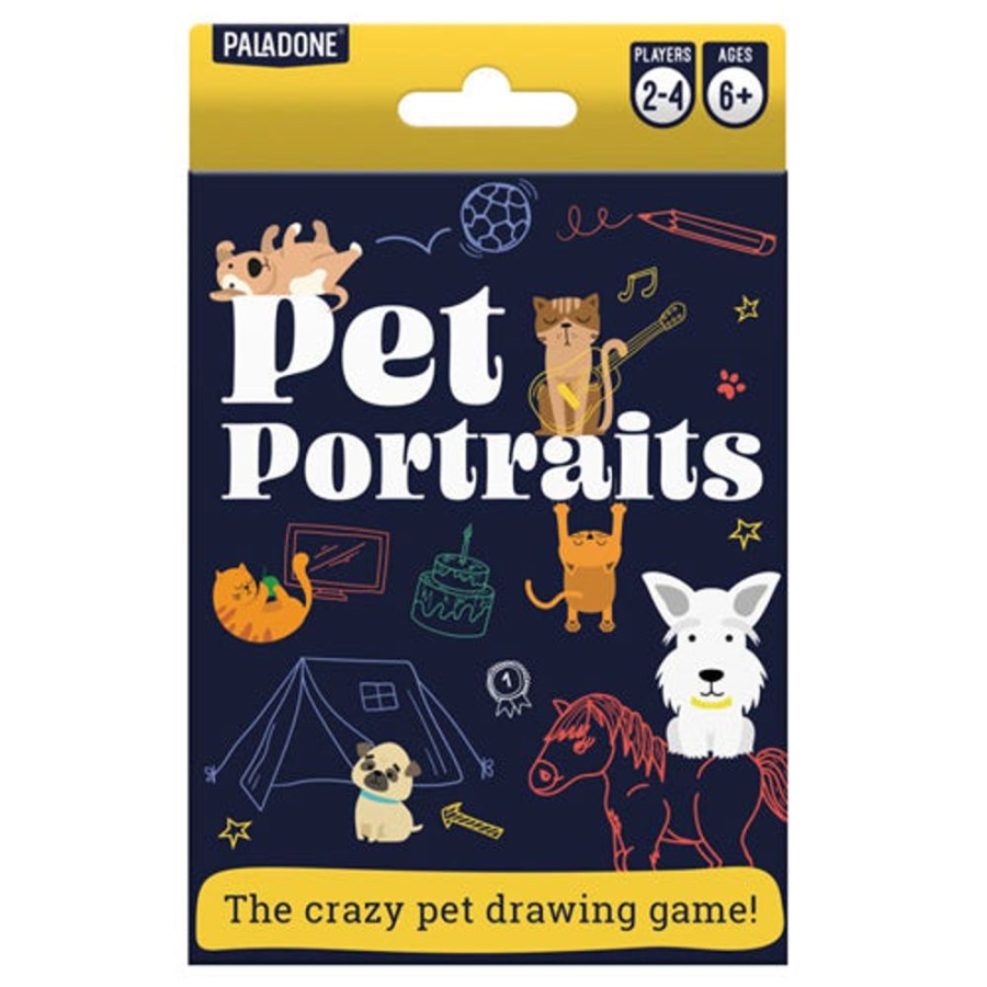 D-M Paladone | Pet Portraits Card Game