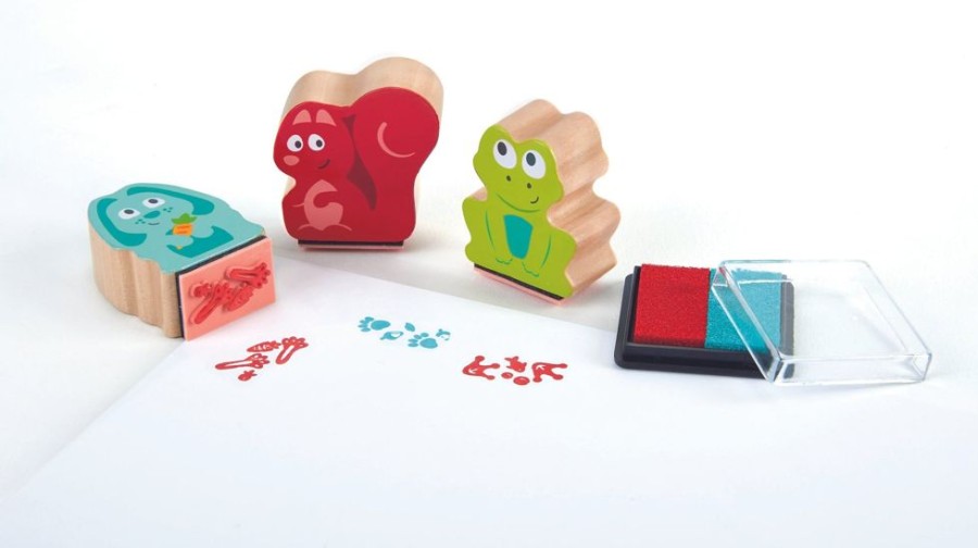 D-M Hape | Hape Pawprint Ink Stamps