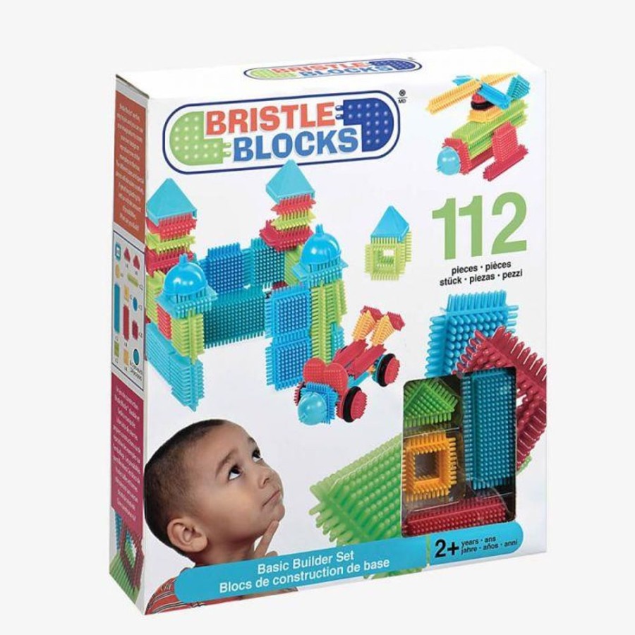 N-Z Bristle Blocks | Bristle Block Basic Builder Box 112Pc - Nz Online Kids Toys