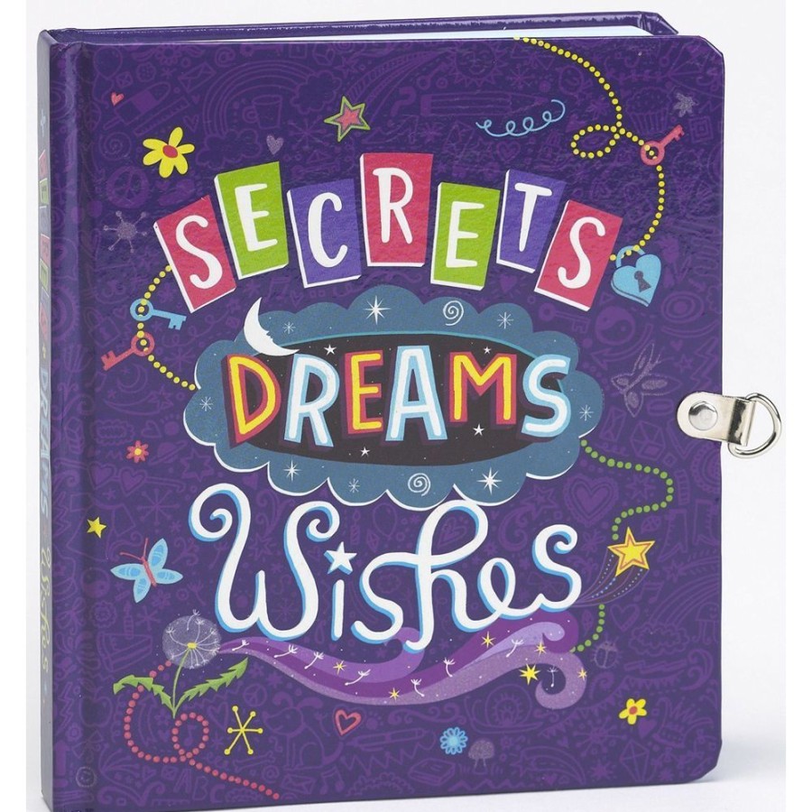 A-C Peaceable Kingdom | Peaceable Kingdom Lockable Diary: Secrets, Dreams, Wishes