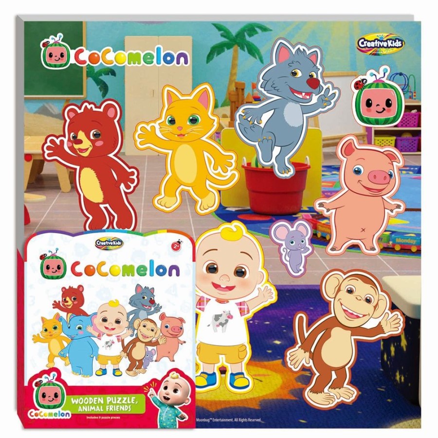 N-Z The Toy Wagon | Cocomelon Chunky Puzzles - Animals