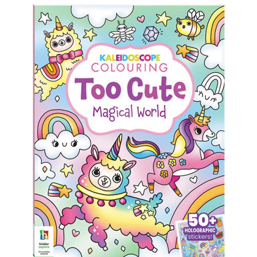 A-C Kaleidoscope | Kaleidoscope Sticker Colouring Too Cute Magical World