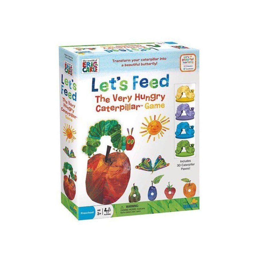 N-Z University Games | Eric Carle Let'S Feed The Very Hungry Caterpillar Game - Nz Kids Board Games